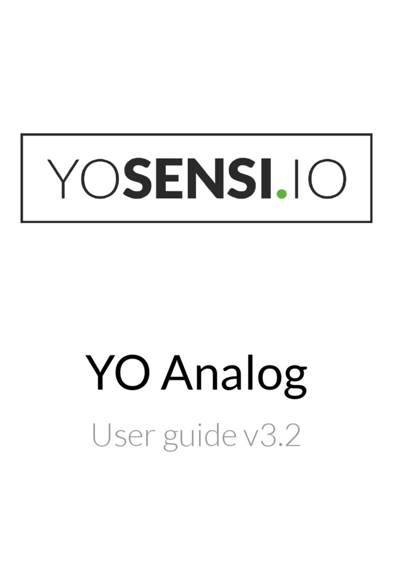 YOSensi YO Analog LNAN User manual