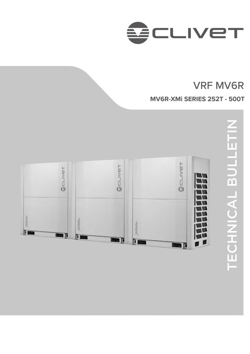 CLIVET VRF MV6R Service manual CLIVET VRF MV6R Service manual