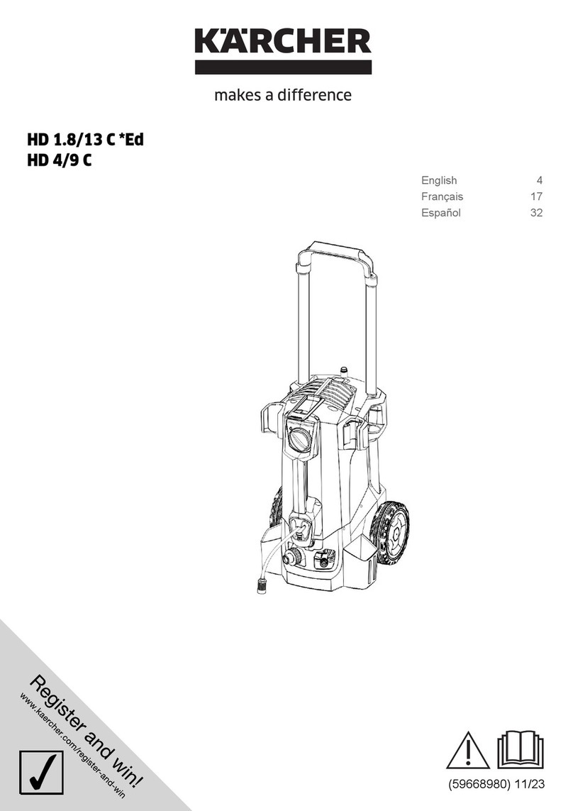 Kärcher HD 1.8/13 C Ed Series User manual