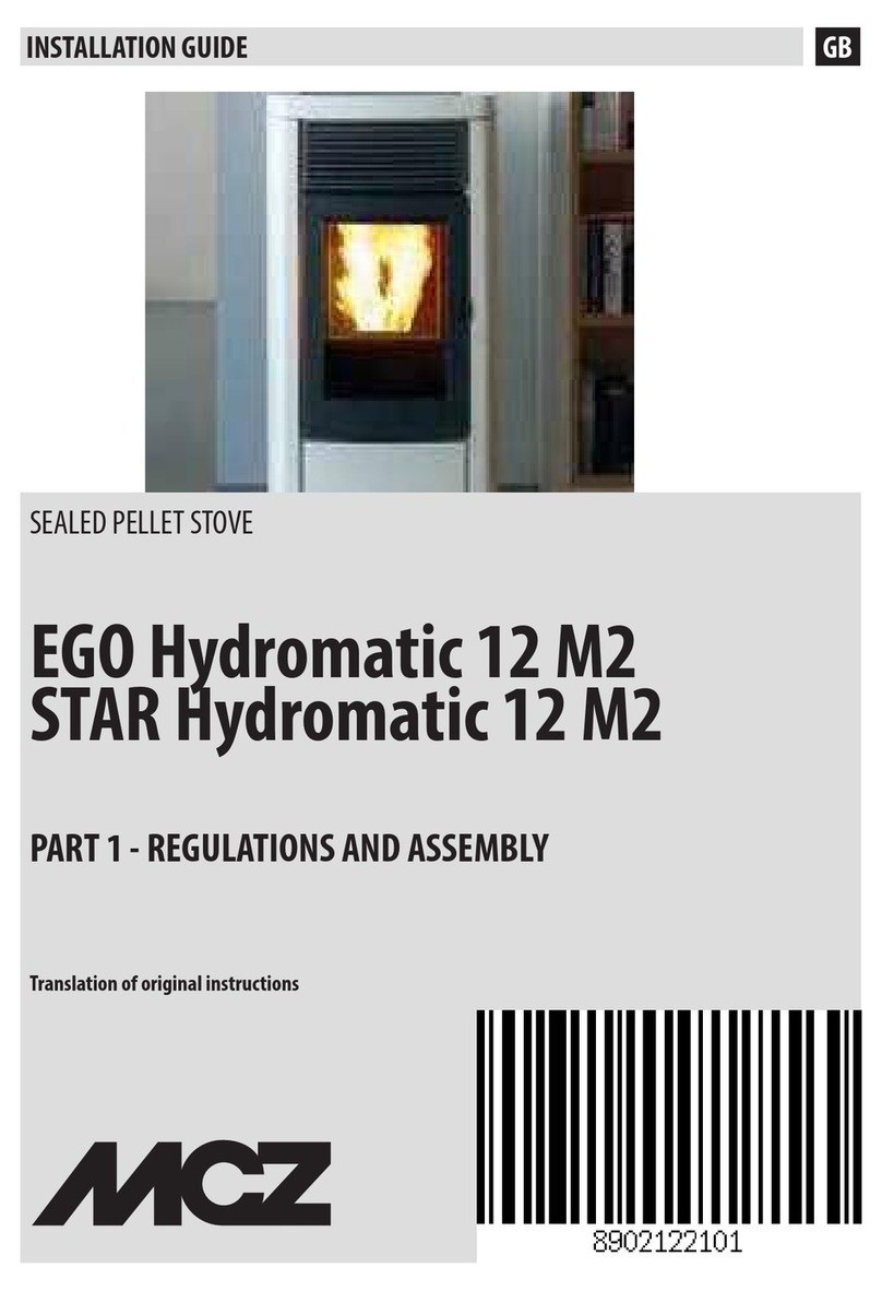 MCZ EGO Hydromatic 12 M2 User manual