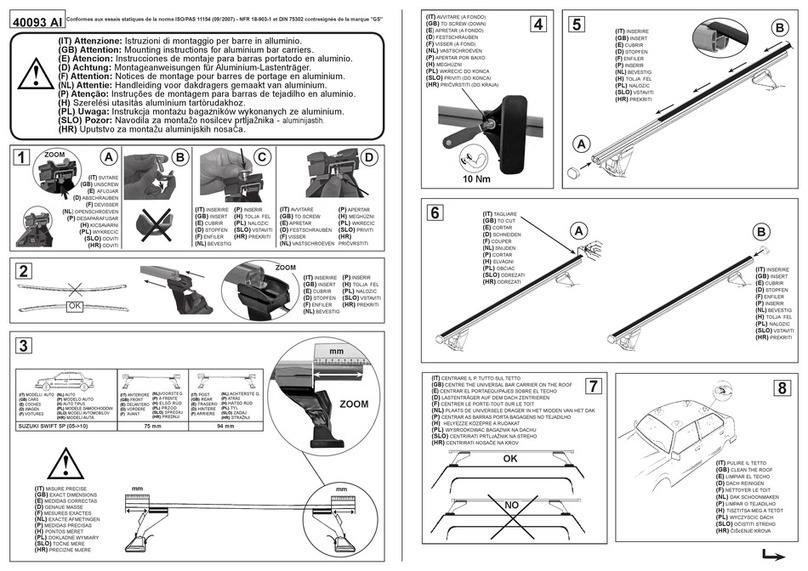 cam Walmec 40093 Al Mounting instructions