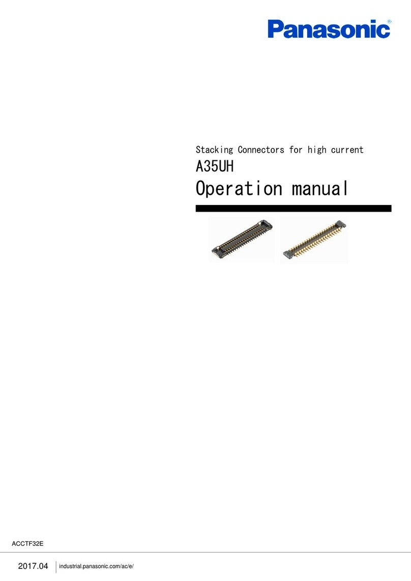 Panasonic A35UH Operation manual