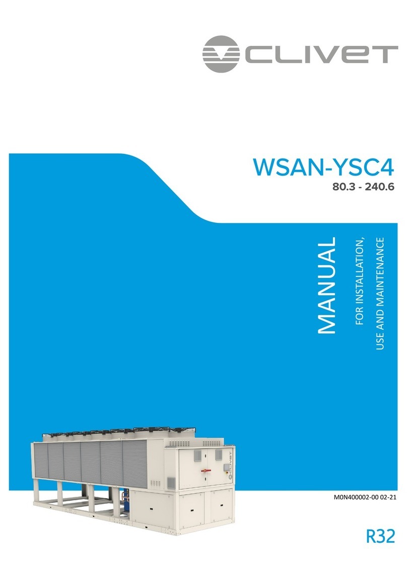 CLIVET WSAN-YSC4 User manual
