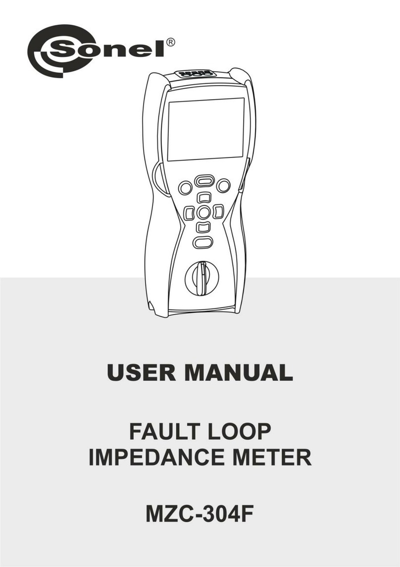Sonel WMGBMZC304F User manual Sonel WMGBMZC304F User manual