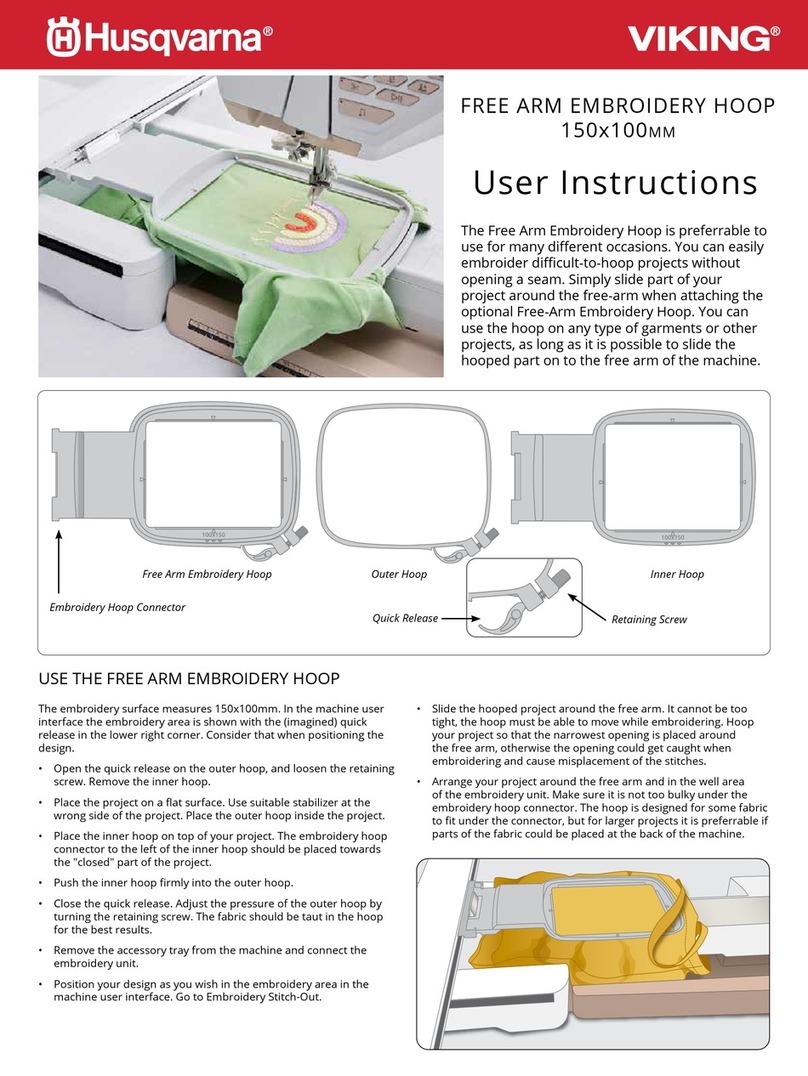 Husqvarna Viking Epic 3 User manual