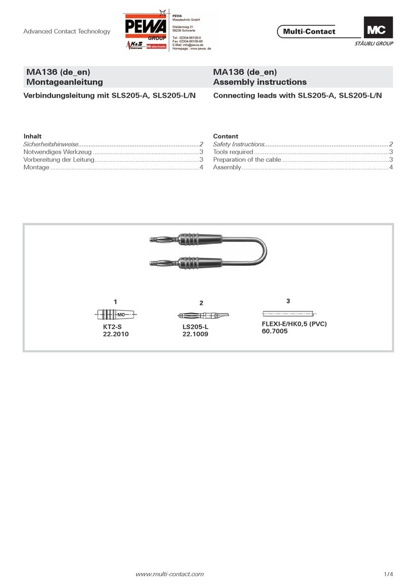 PEWA SLS205-A Assembly instructions