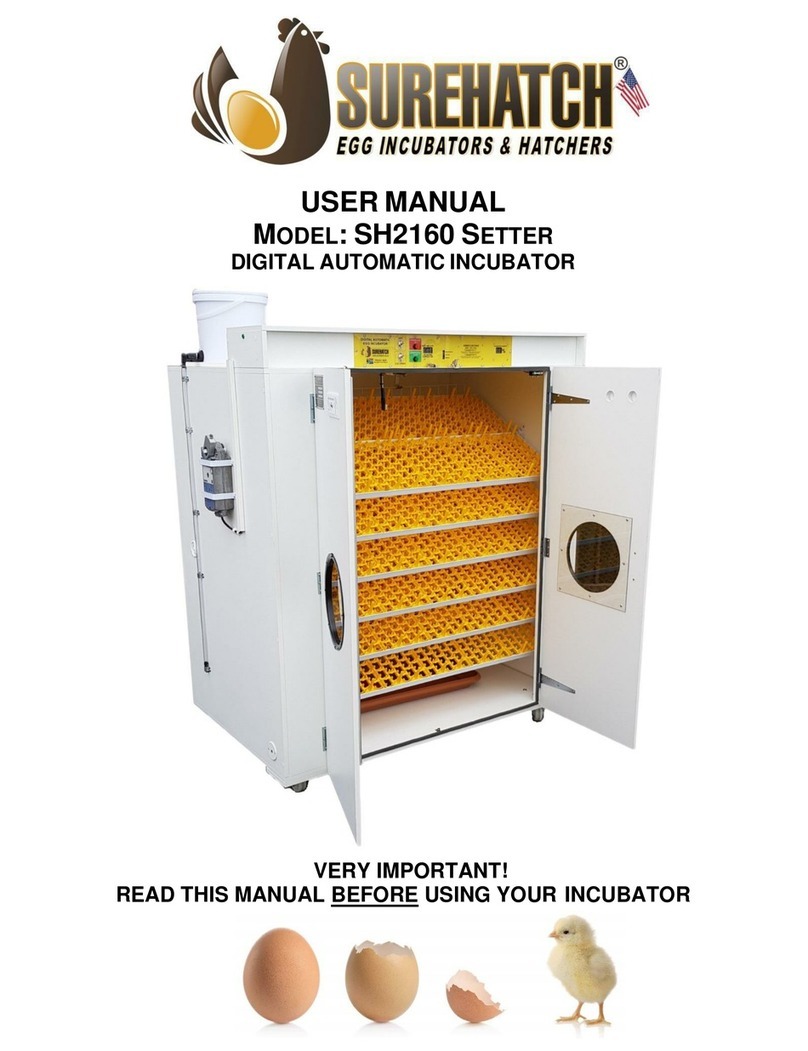 SUREHATCH SETTER SH2160 User manual