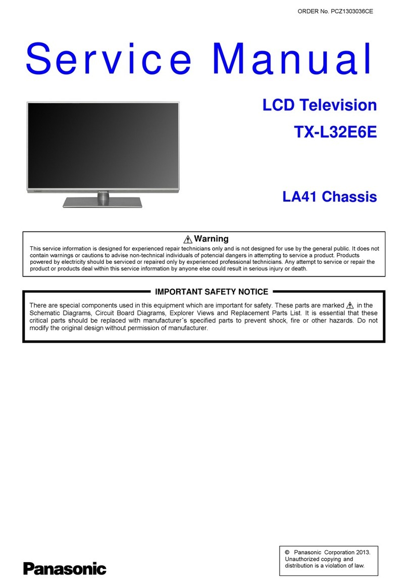 Panasonic TX-L32E6E User manual