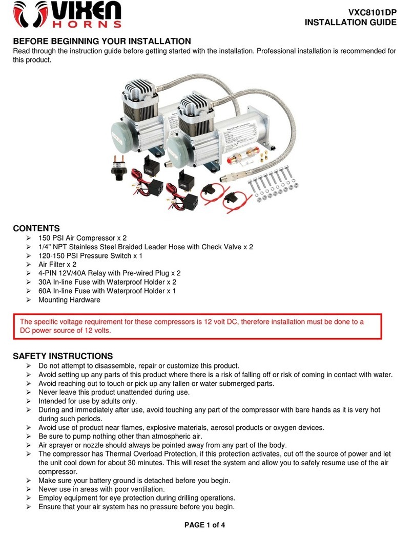 Vixen Horns VXC8101DP installation guide