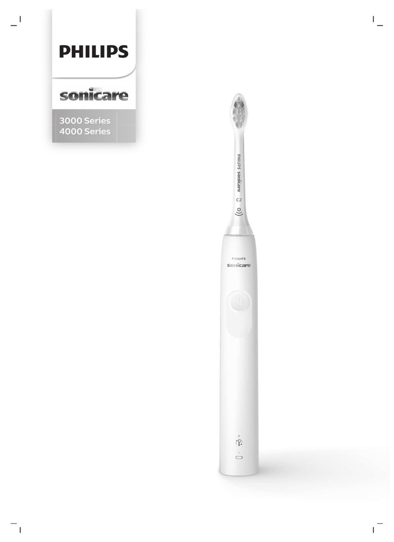 Philips Sonicare 3100 Series User manual