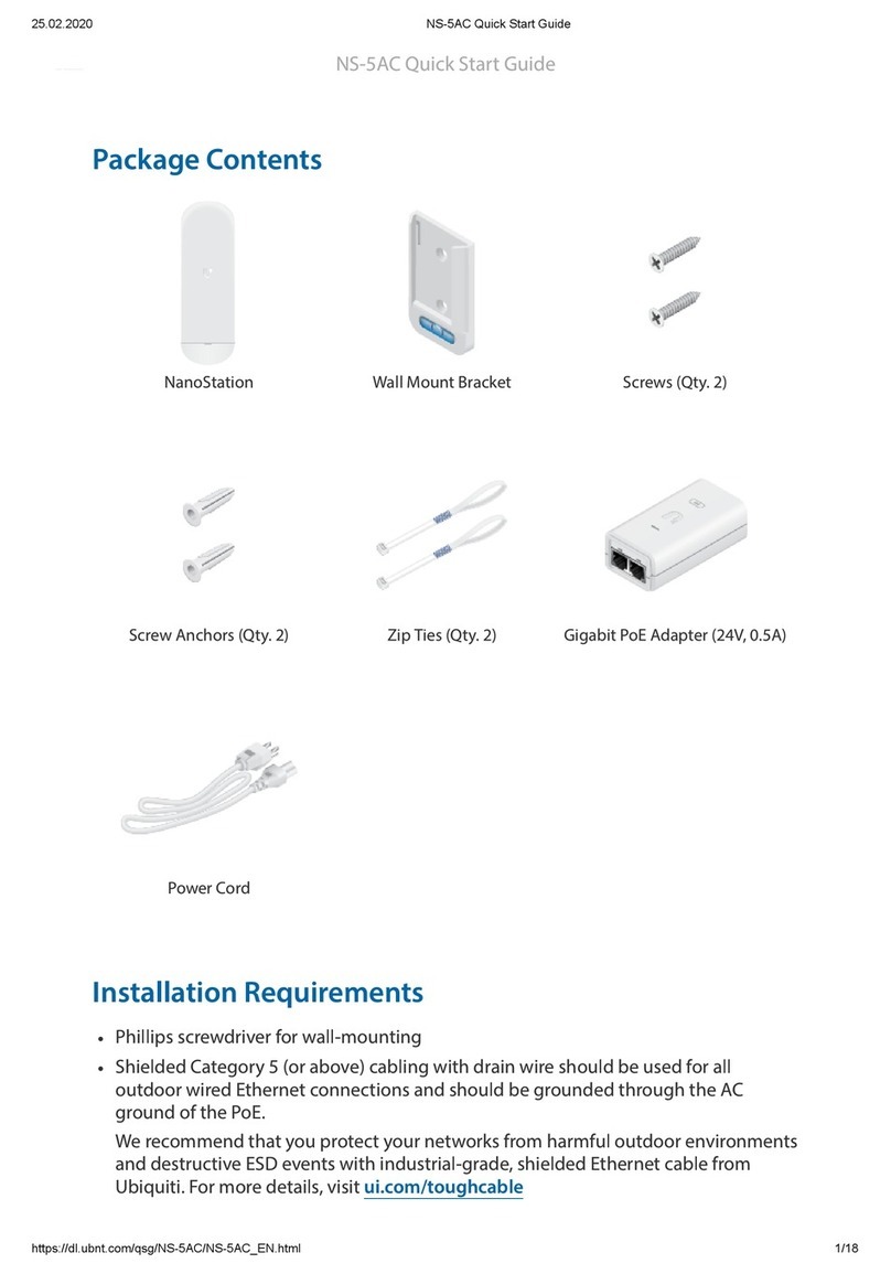 Ubiquiti NanoStation 5AC Loco quick start guide