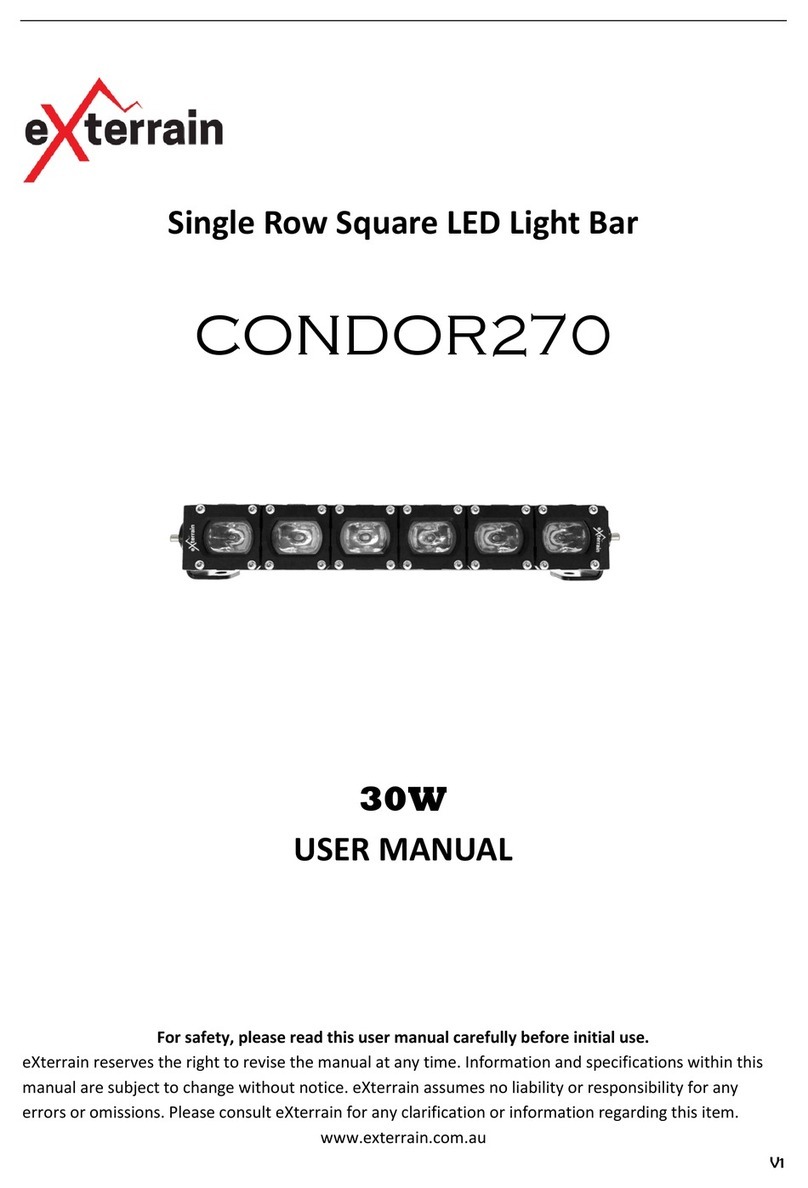 Exterrain CONDOR270 user manual