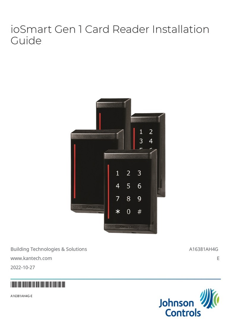 Johnson Controls ioSmart Gen 1 installation guide