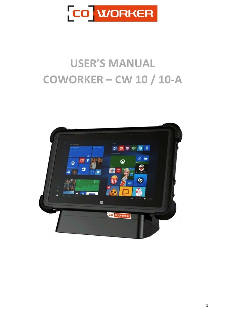 COWORKER CW 10 manual