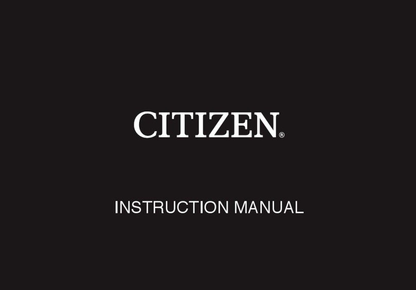 Citizen Eco-Drive AN8201-57L User manual