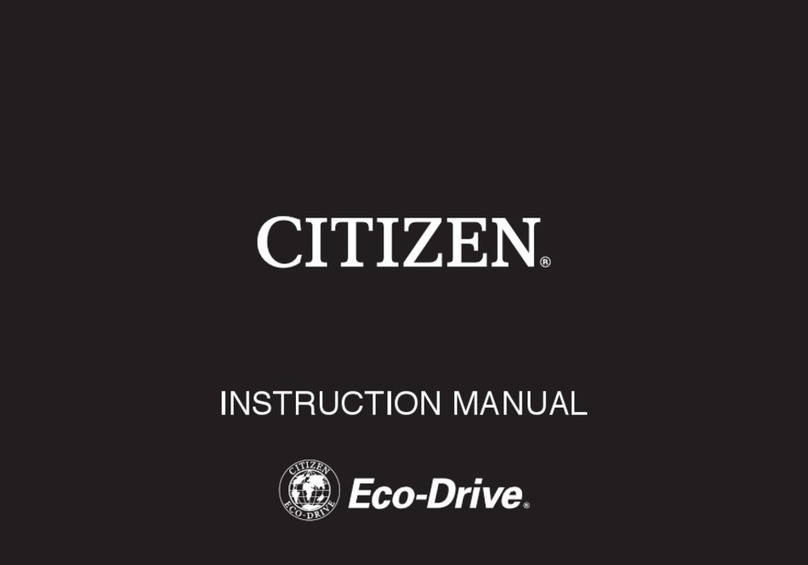 Citizen Eco-Drive BN2031-85E User manual Citizen Eco-Drive BN2031-85E User manual