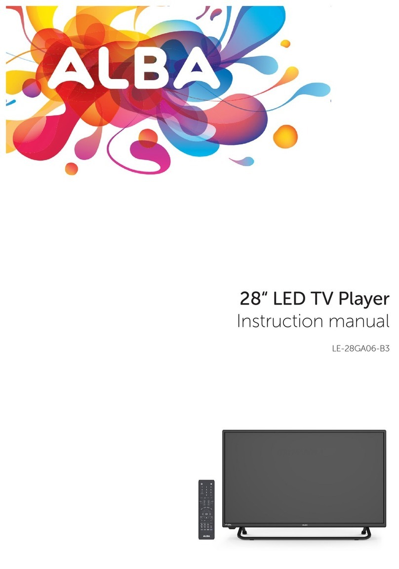 Alba LE-28GA06-B3 User manual