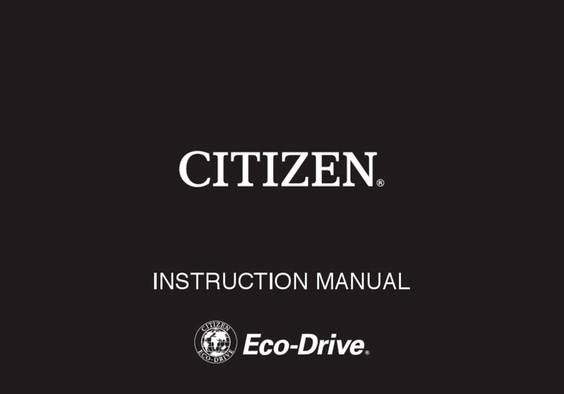 Citizen CA0820-50X instruction manual