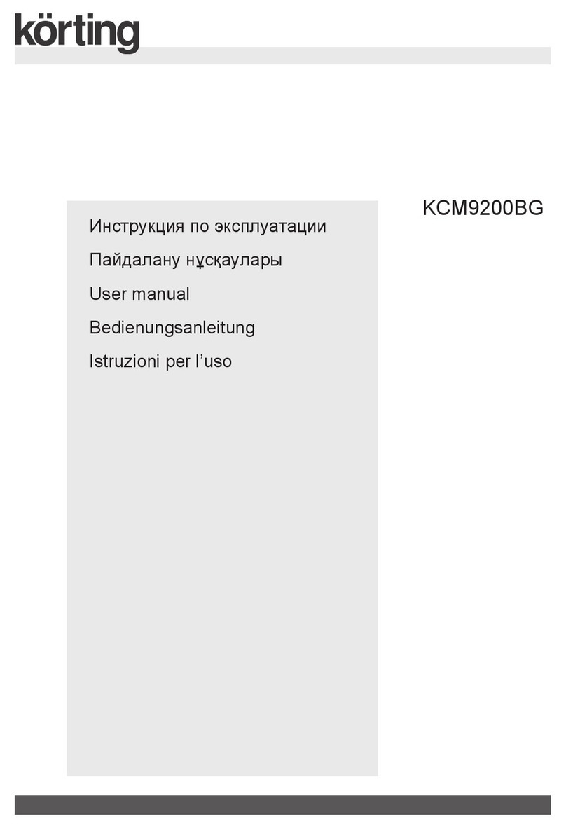 KORTING KCM9200BG user manual KORTING KCM9200BG user manual