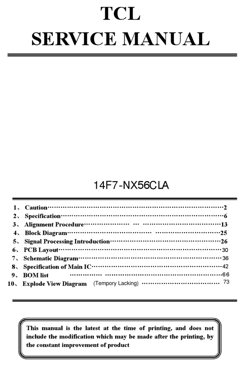 TCL 14F7-NX56CLA User manual