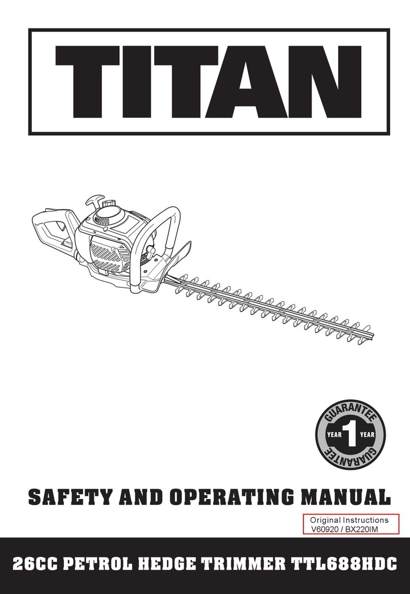 Titan TTL688HDC Installation manual