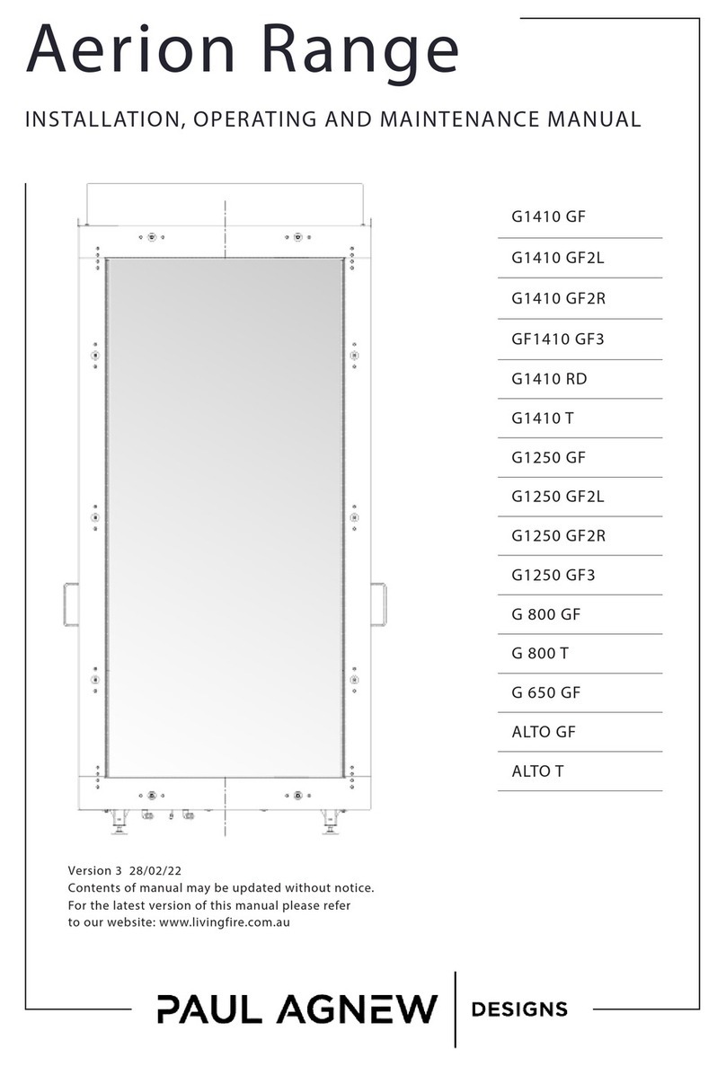 Paul Agnew Aerion Series Installation, operating and maintenance manual Paul Agnew Aerion Series Installation, operating and maintenance manual