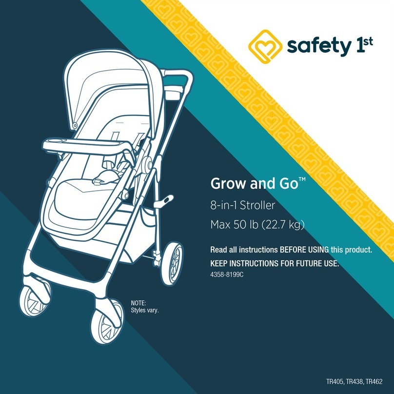 Safety 1st Grow and Go TR405 User manual