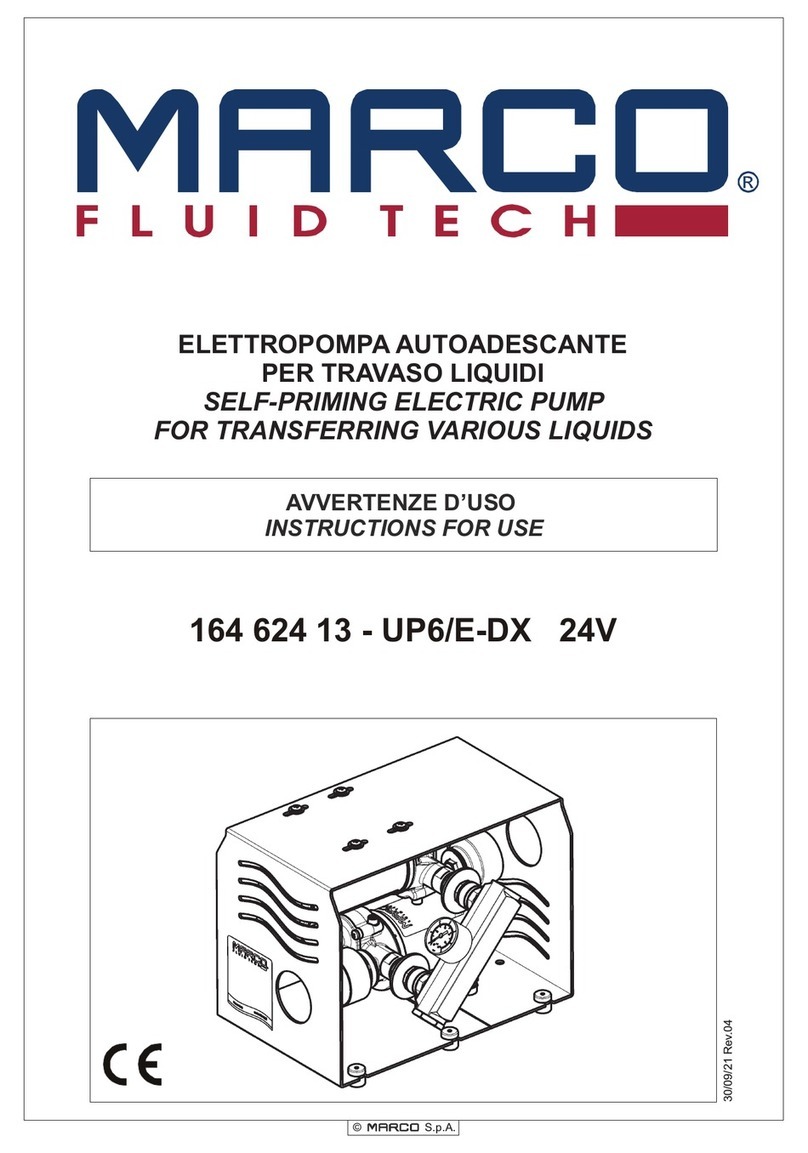 Marco 164 624 13 - UP6/E-DX 24V Instructions for use