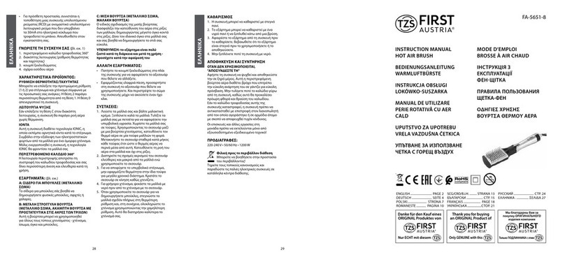 TZS First AUSTRIA FA-5651-8 User manual