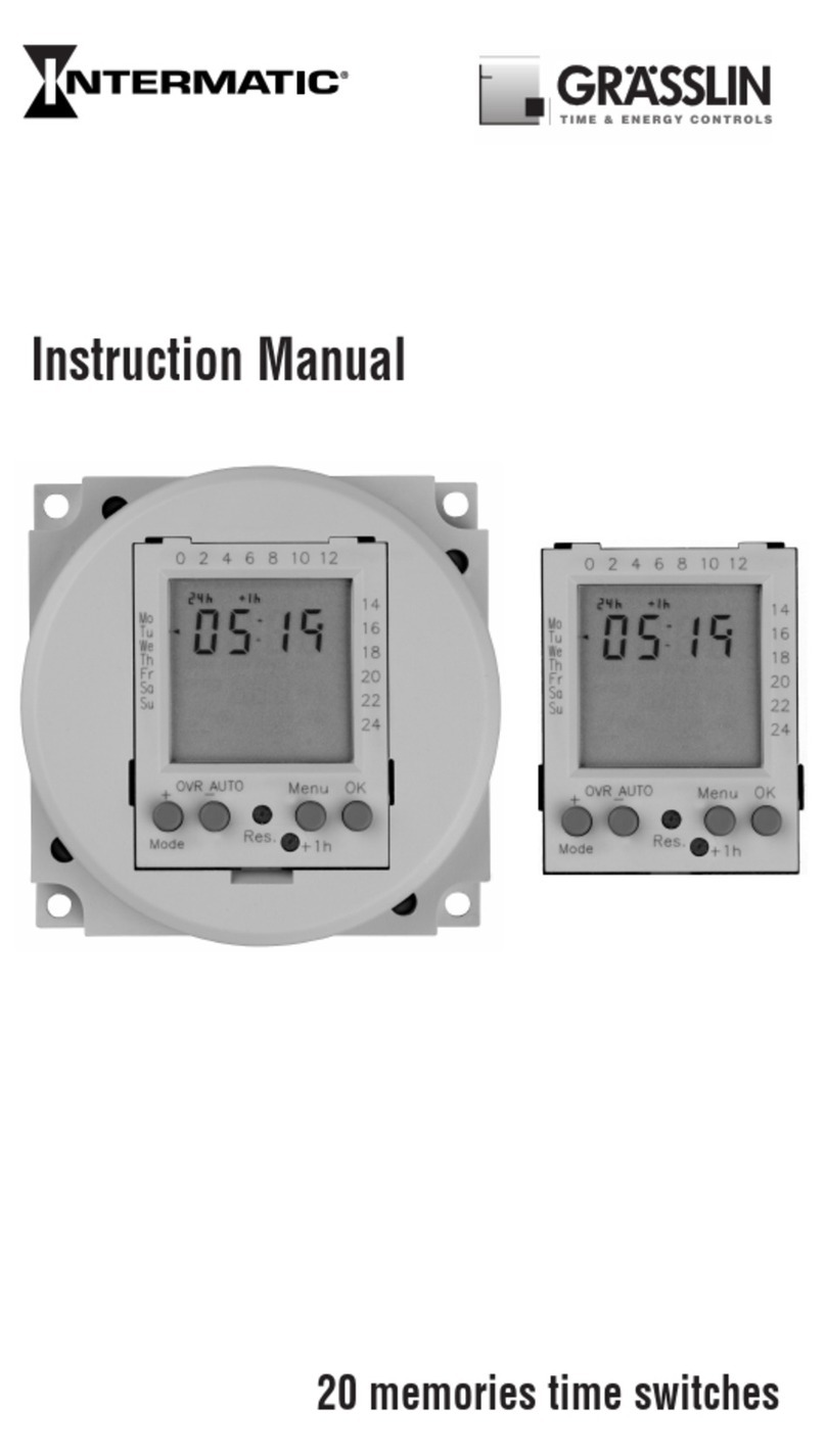 Intermatic GrasslinFM1D20 Series User manual