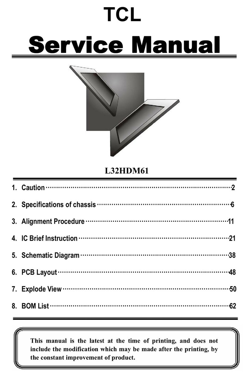 TCL L32HDM61 User manual