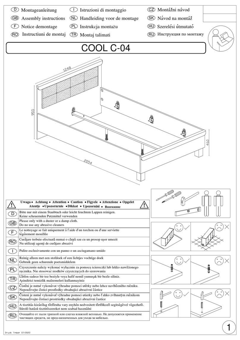 Xxxlutz COOL C-04 Assembly instructions