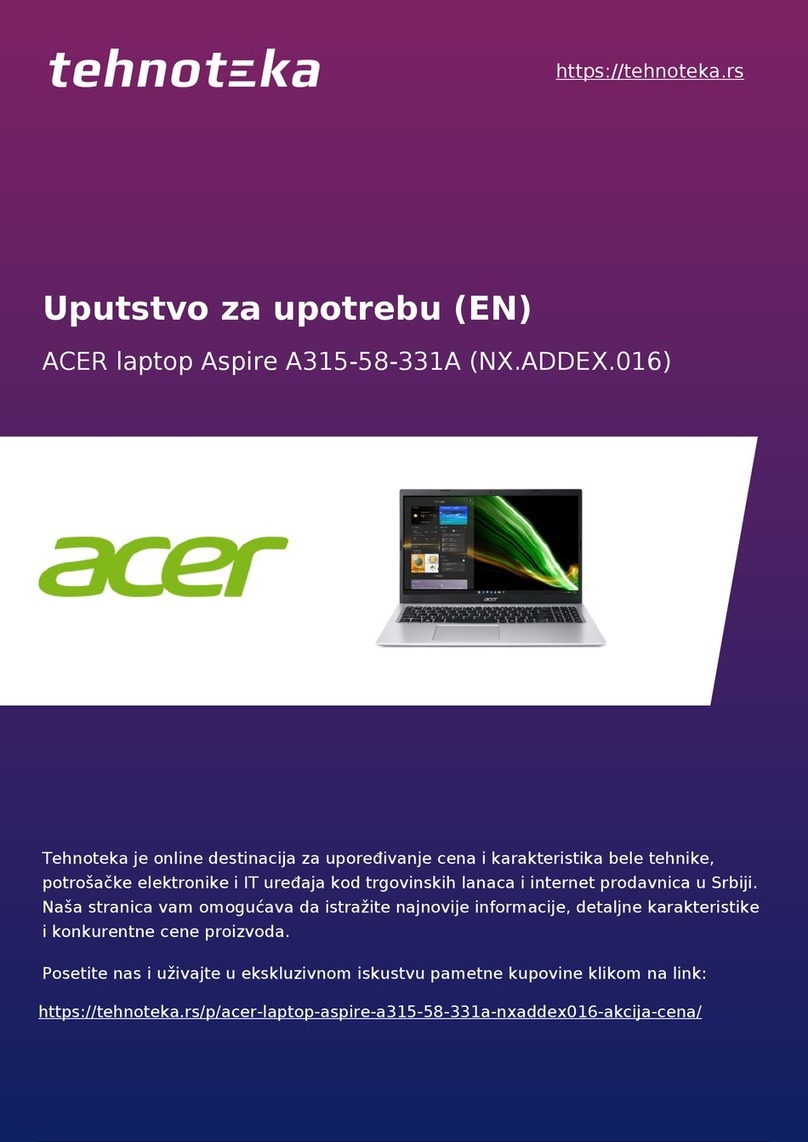 Acer Aspire A315-58-331A user manual