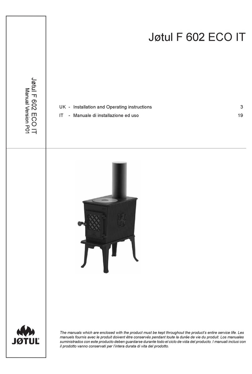 Jøtul F 602 ECO User manual