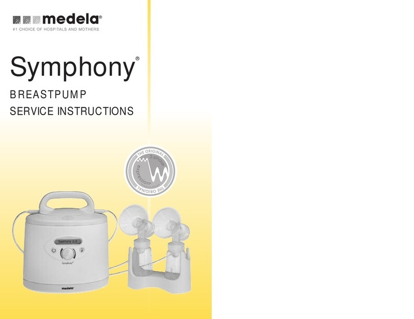 Medela Symphony Operating instructions Medela Symphony Operating instructions