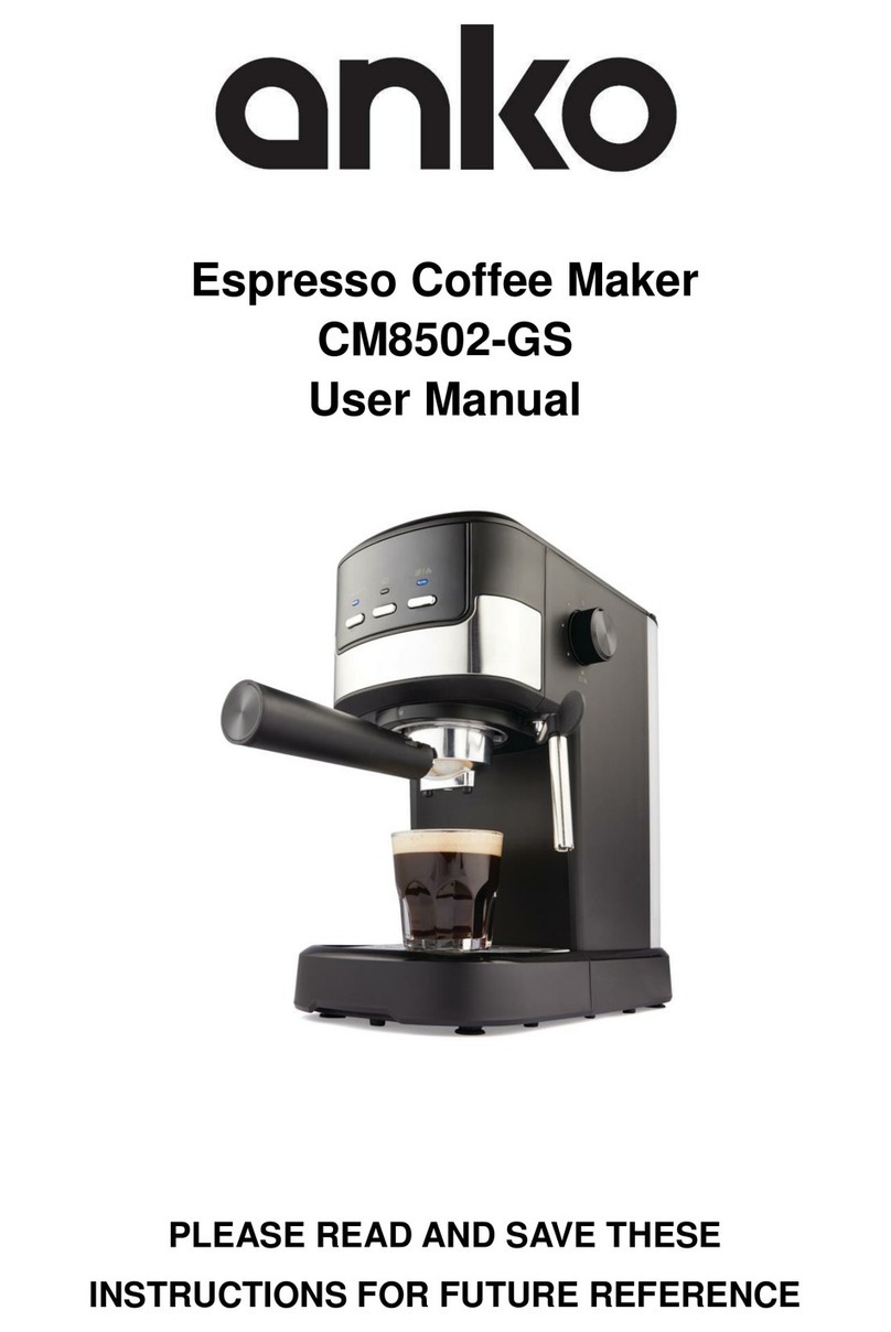 anko CM8502-GS user manual