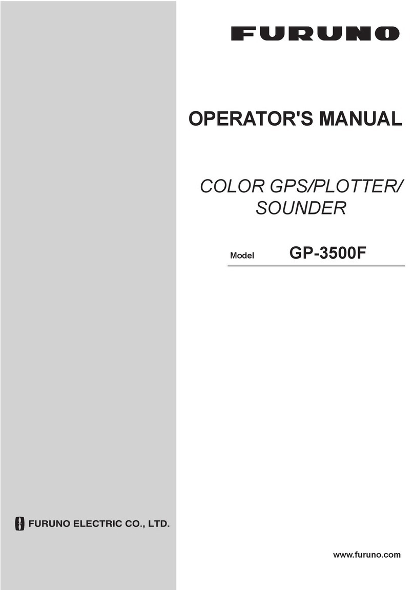 Furuno GP-3500F-D Operator's manual