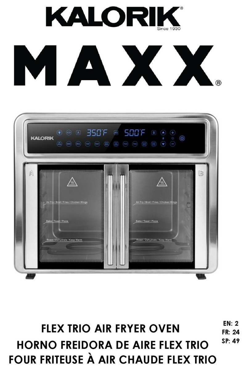 Kalorik MAXX AFO 52295 SS User manual Kalorik MAXX AFO 52295 SS User manual
