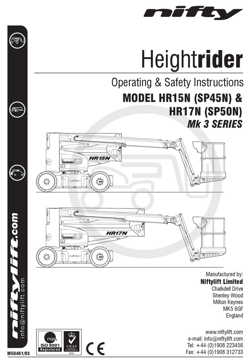 nifty Mk 3 Seies Assembly instructions
