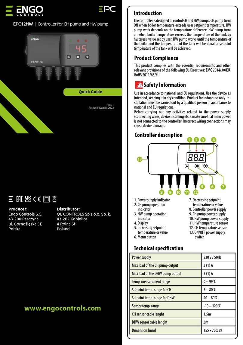 ENGO CONTROLS EPC12HW quick guide