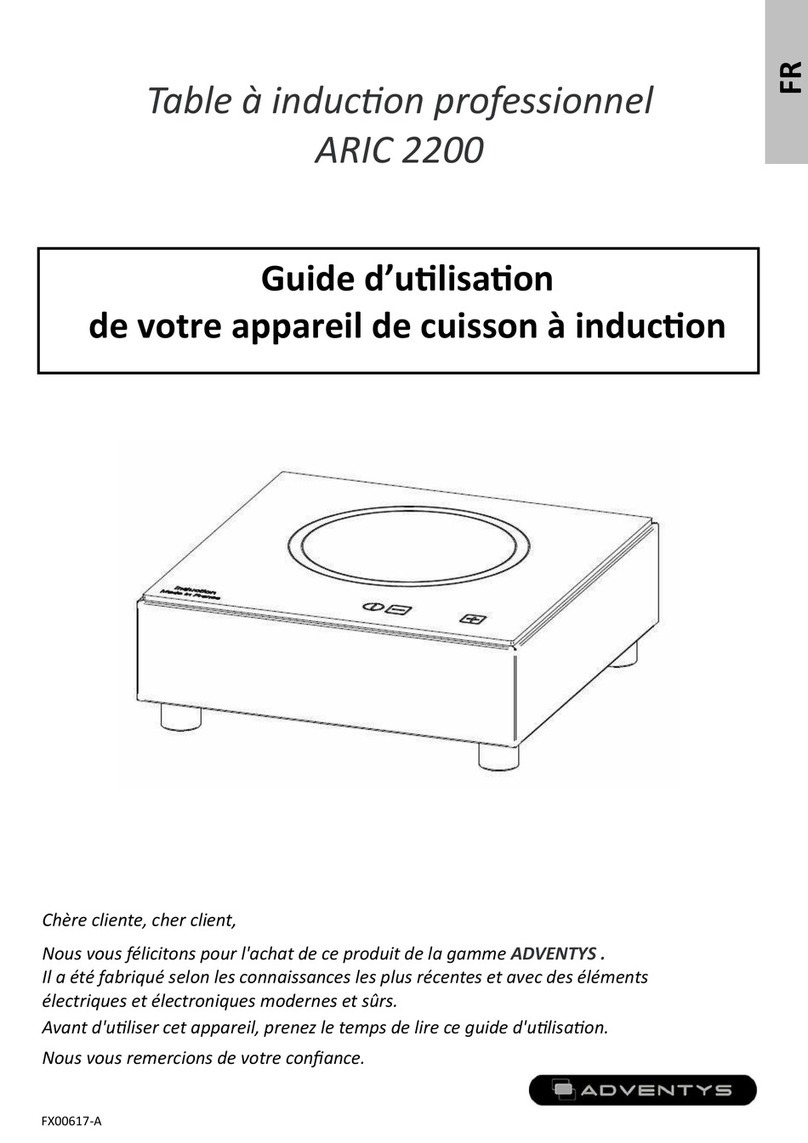 Adventys ARIC 2200 User manual