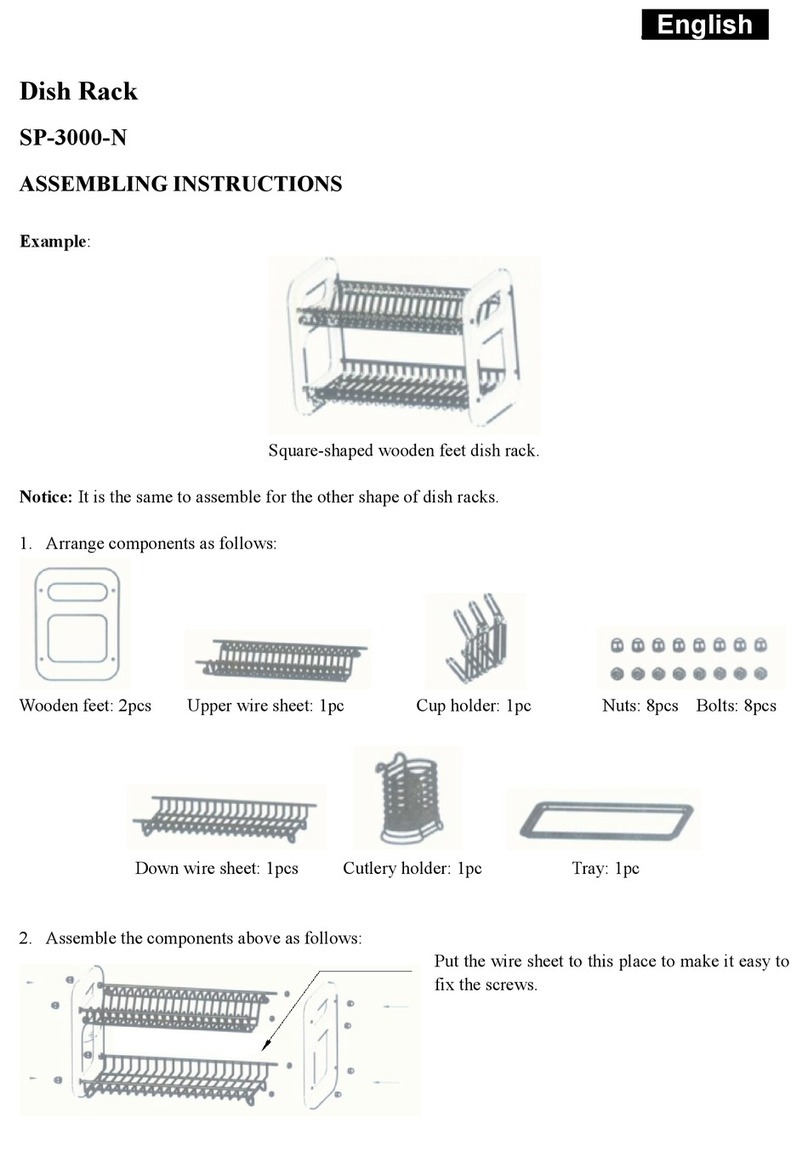 SAPIRHOME SP-3000-N Assembling instructions