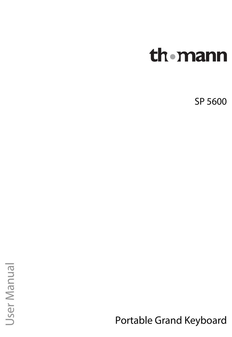thomann SP 5600 User manual