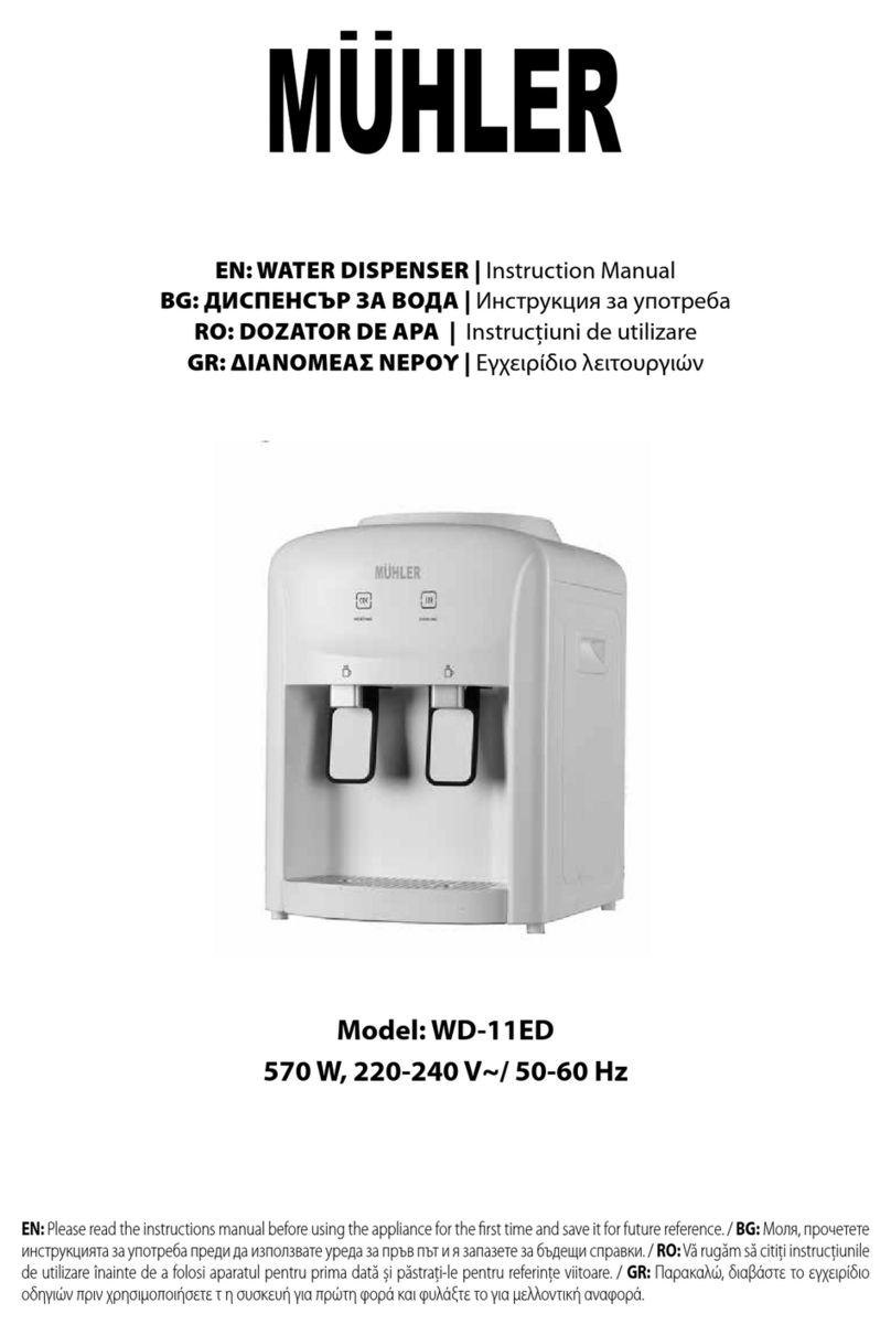 MUHLER WD-11ED instruction manual