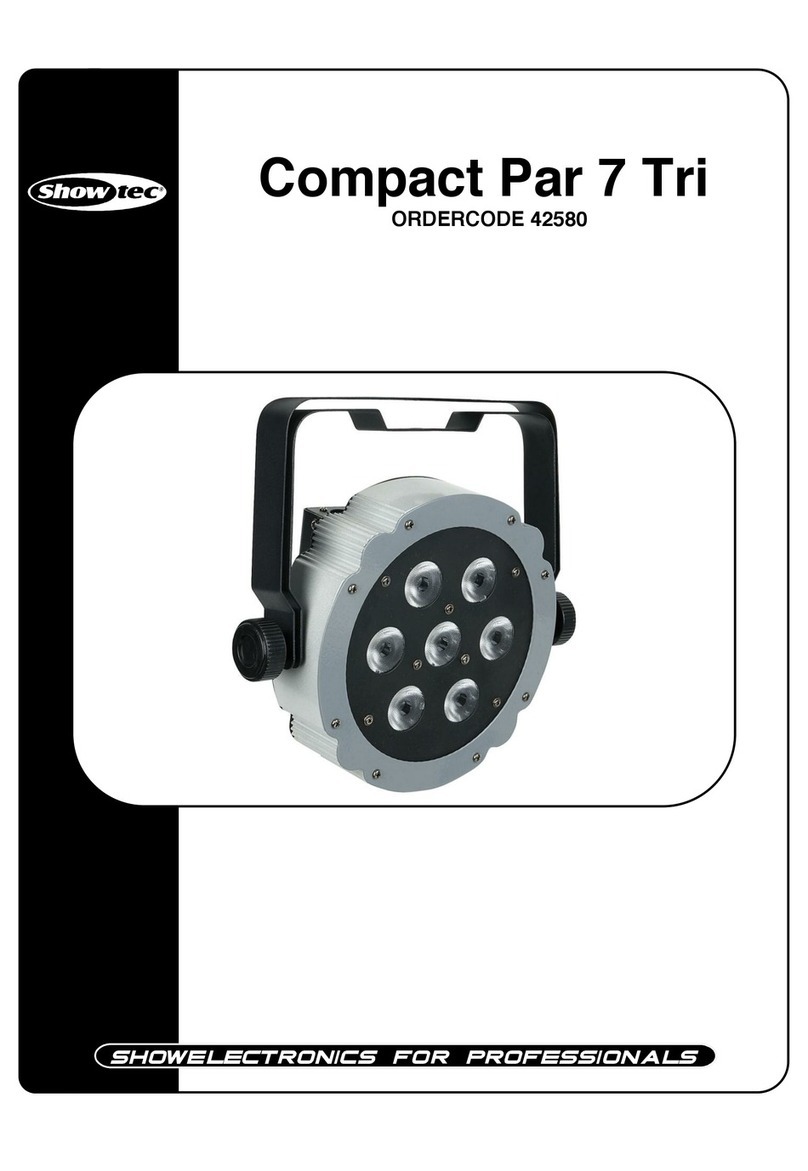Show Tec Compact Par 7 Tri User manual