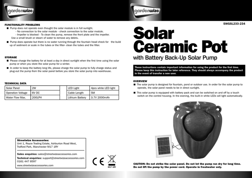 GardenWize SWGSL234 instructions