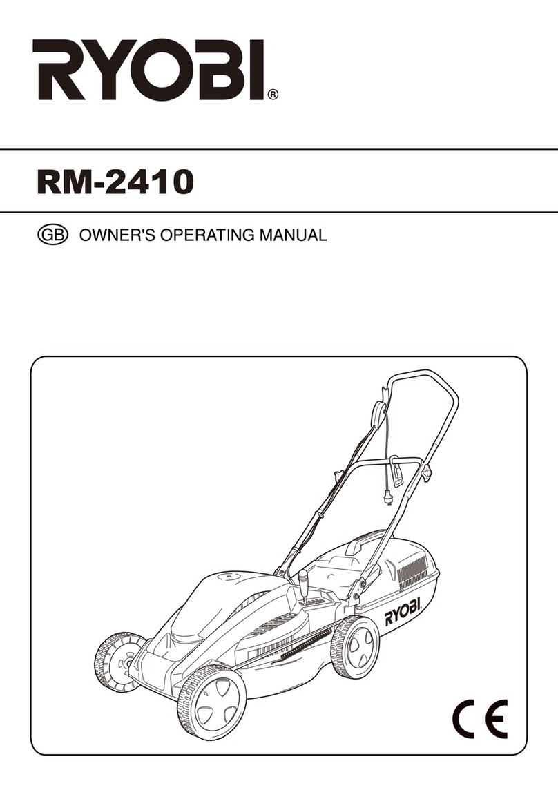 Ryobi RM-2410 operating manual
