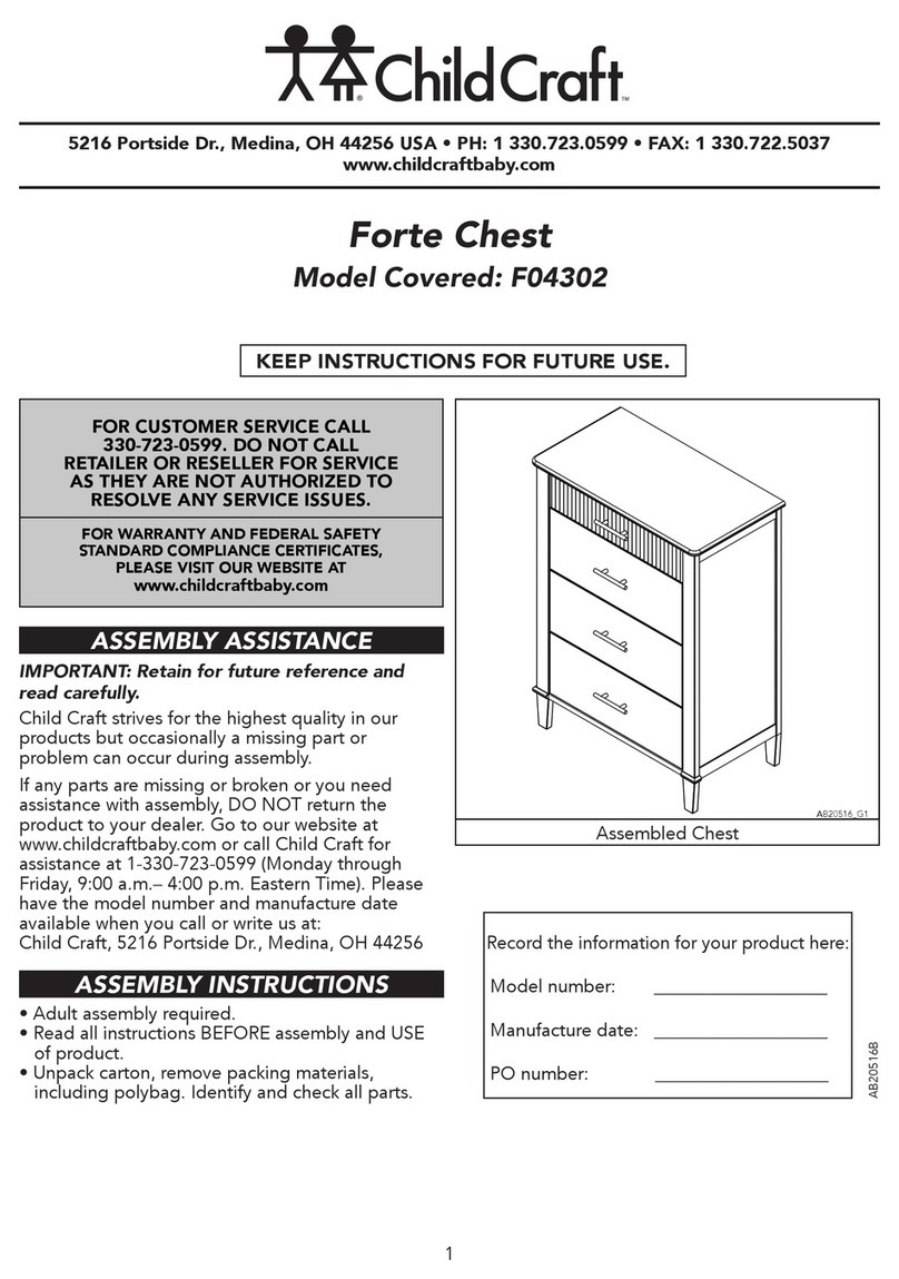 Child Craft F04302 manual