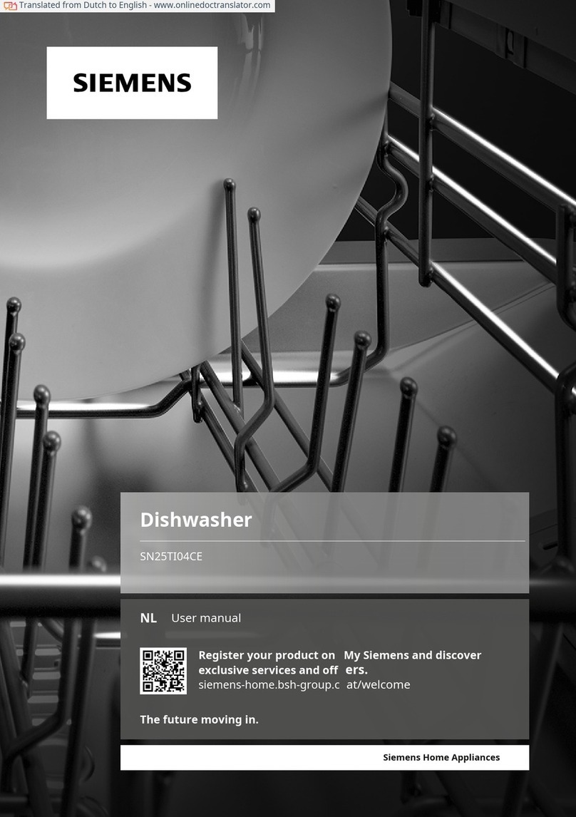 Siemens SN25TI04CE user manual