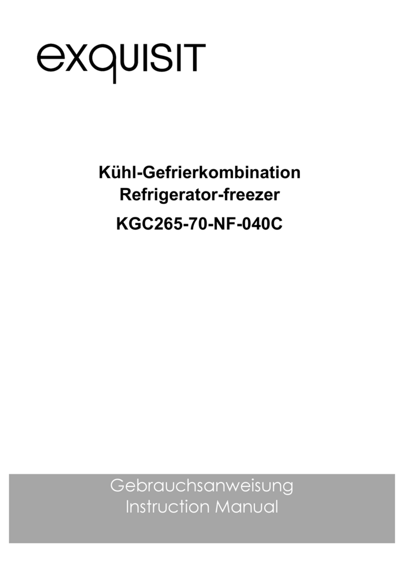 Exquisit KGC265-70-NF-040C User manual Exquisit KGC265-70-NF-040C User manual